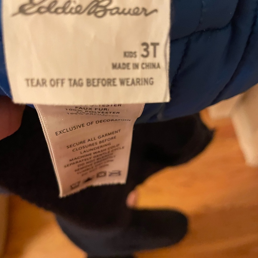 Eddie Bauer • Reversible Toddler Boy Snow Jacket • Size 3T - Picture 3 of 14